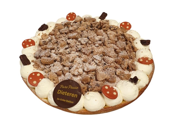 Choco crispy vlaai gist&nbsp;1/2